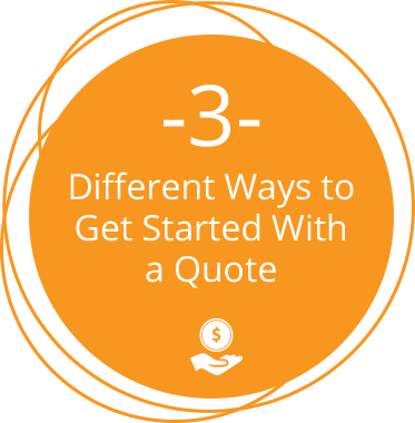 3 Different Ways to Get Started With a Quote